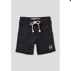 Sol Angeles Black Kids Shorts with Drawstring size 2t